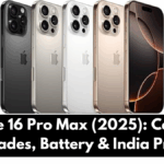 iPhone 16 Pro Max (2025): Camera Upgrades, Battery & India Pricing