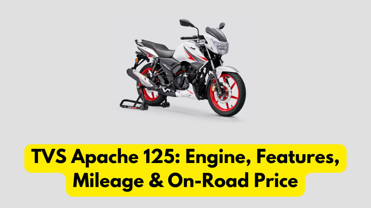 TVS Apache 125: Engine, Features, Mileage & On-Road Price