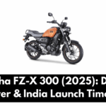 Yamaha FZ-X 300 (2025): Design, Power & India Launch Timeline