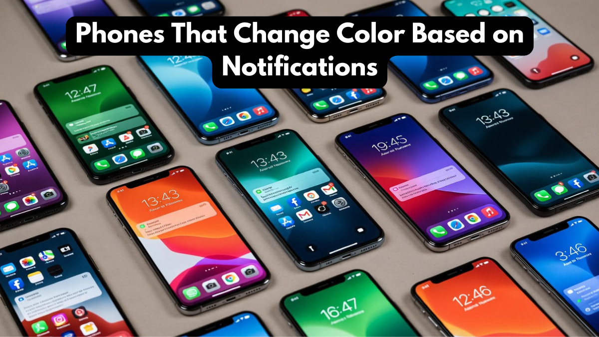 Phones That Change Color Based on Notifications