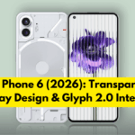 Nothing Phone 6 (2026): Transparent Full-Display Design & Glyph 2.0 Interface