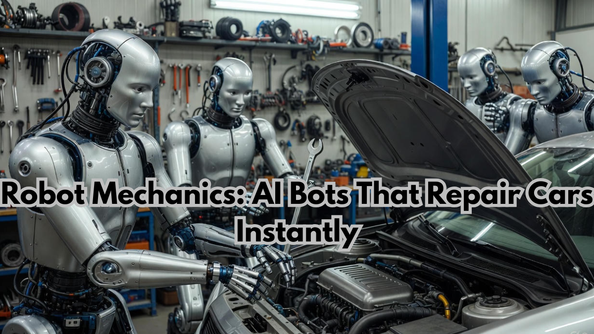 Robot Mechanics: AI Bots That Repair Cars Instantly