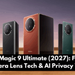 Honor Magic 9 Ultimate (2027): Floating Camera Lens Tech & AI Privacy Tools