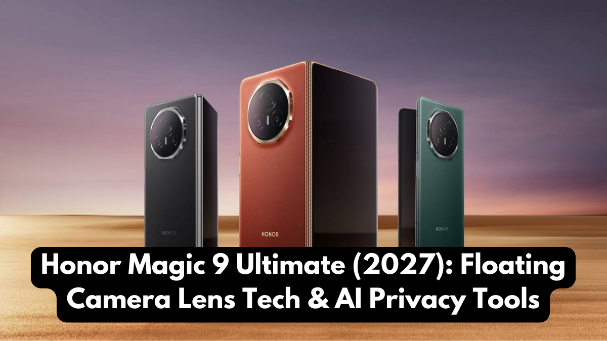 Honor Magic 9 Ultimate (2027): Floating Camera Lens Tech & AI Privacy Tools