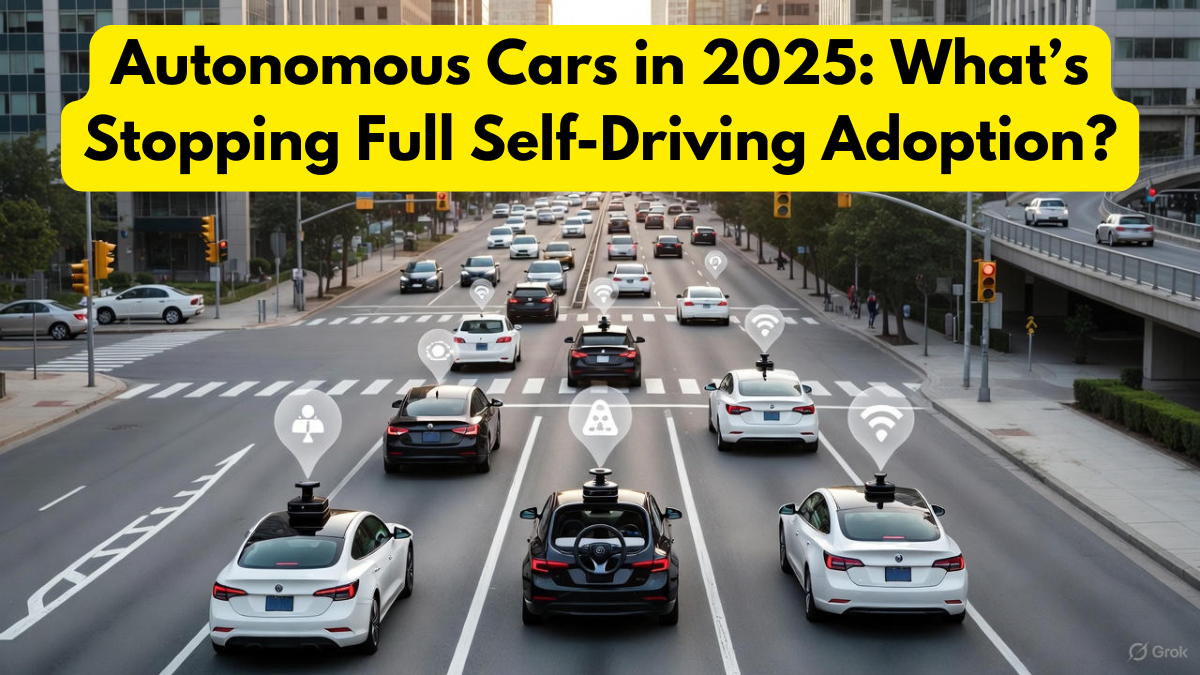 Autonomous Cars in 2025: What’s Stopping Full Self-Driving Adoption?