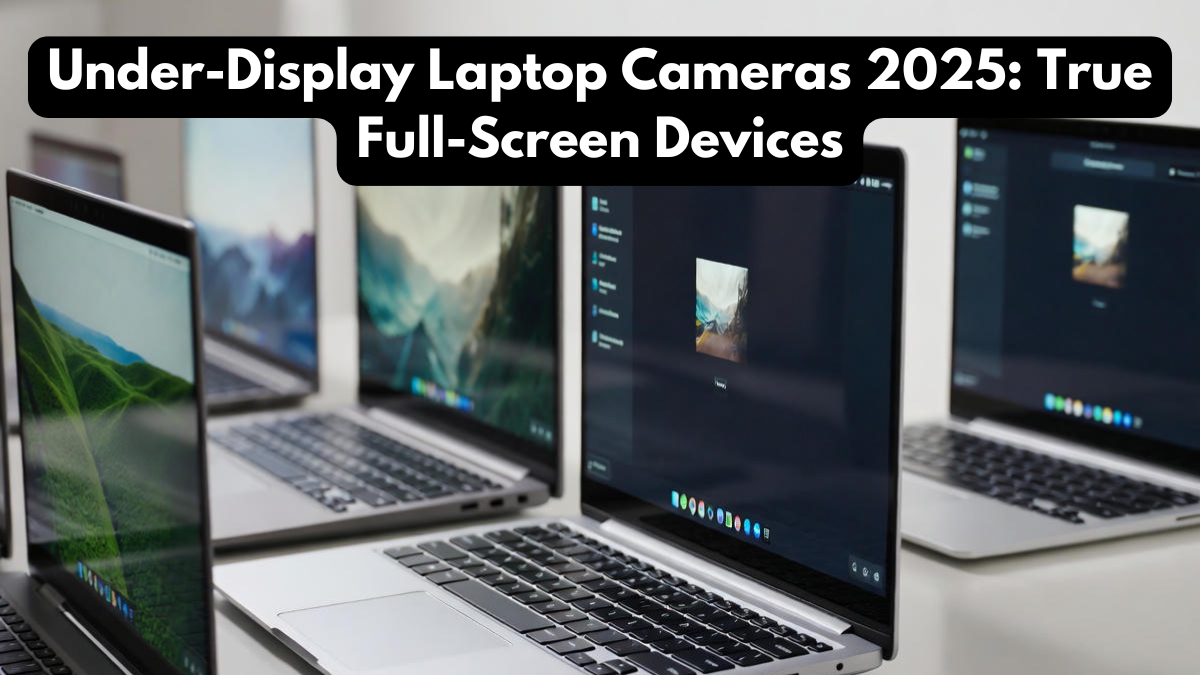 Under-Display Laptop Cameras 2025: True Full-Screen Devices
