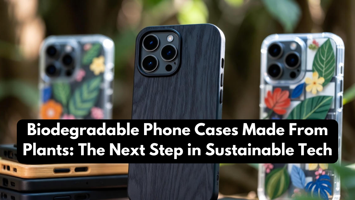 Biodegradable Phone Cases Made From Plants: The Next Step in Sustainable Tech