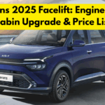 Kia Carens 2025 Facelift: Engine Options, Cabin Upgrade & Price List