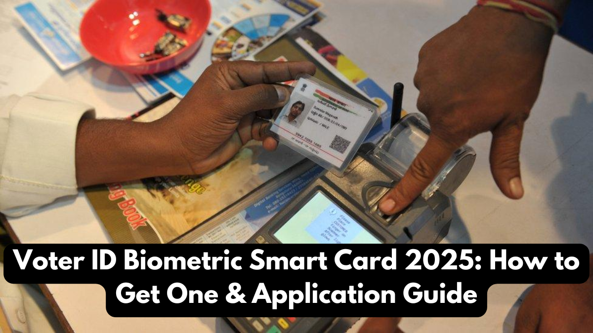 Voter ID Biometric Smart Card 2025: How to Get One & Application Guide