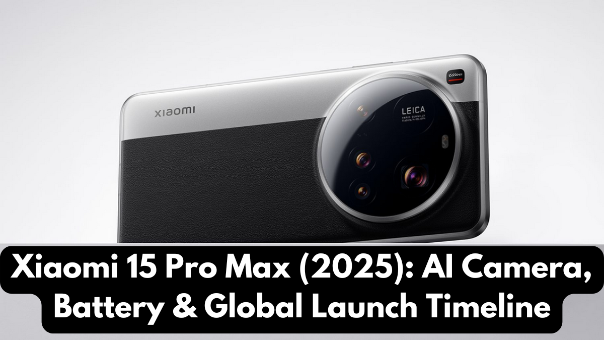 Xiaomi 15 Pro Max (2025): AI Camera, Battery & Global Launch Timeline