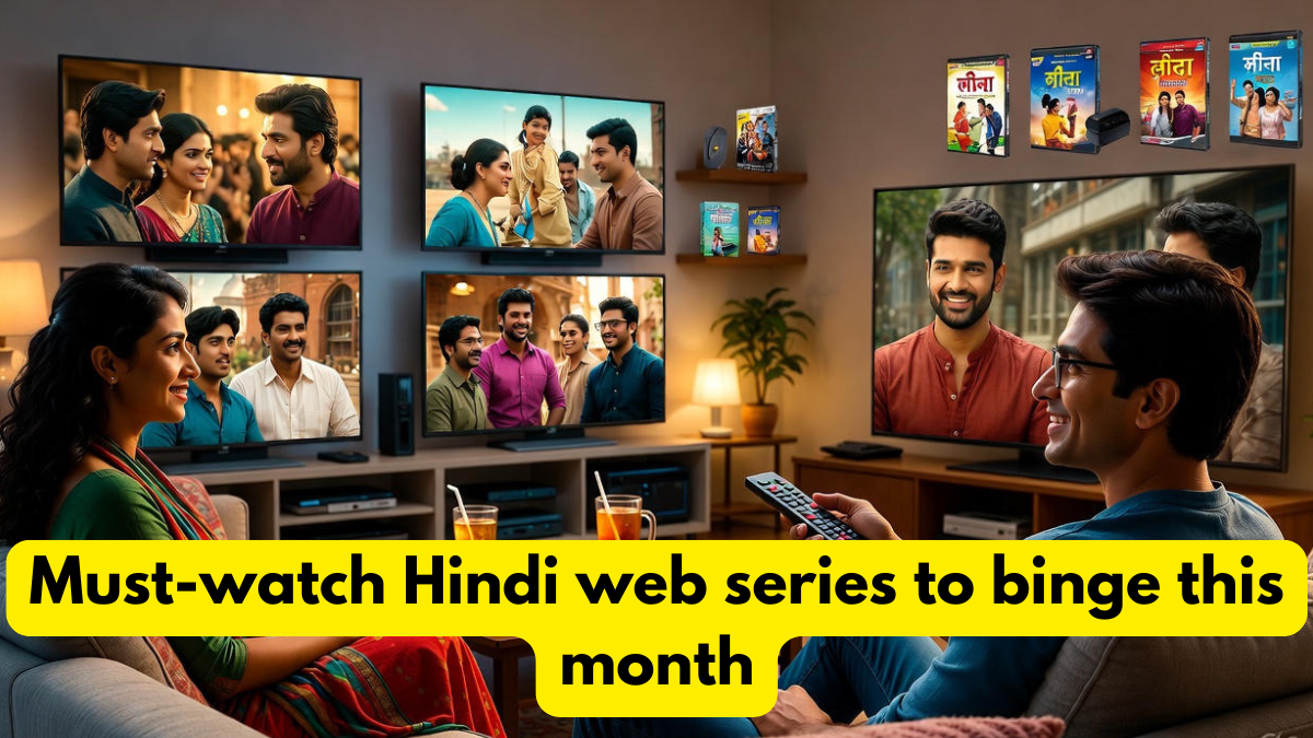Must-watch Hindi web series to binge this month