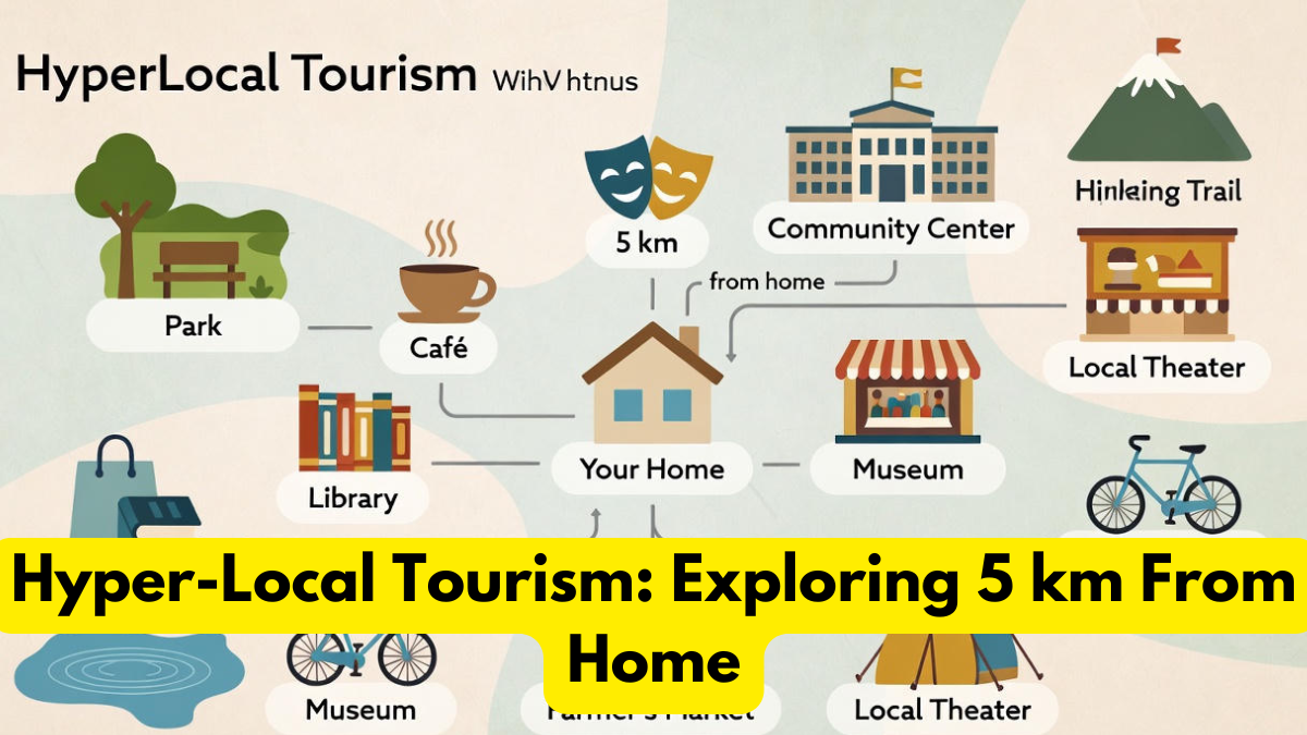 Hyper-Local Tourism: Exploring 5 km From Home