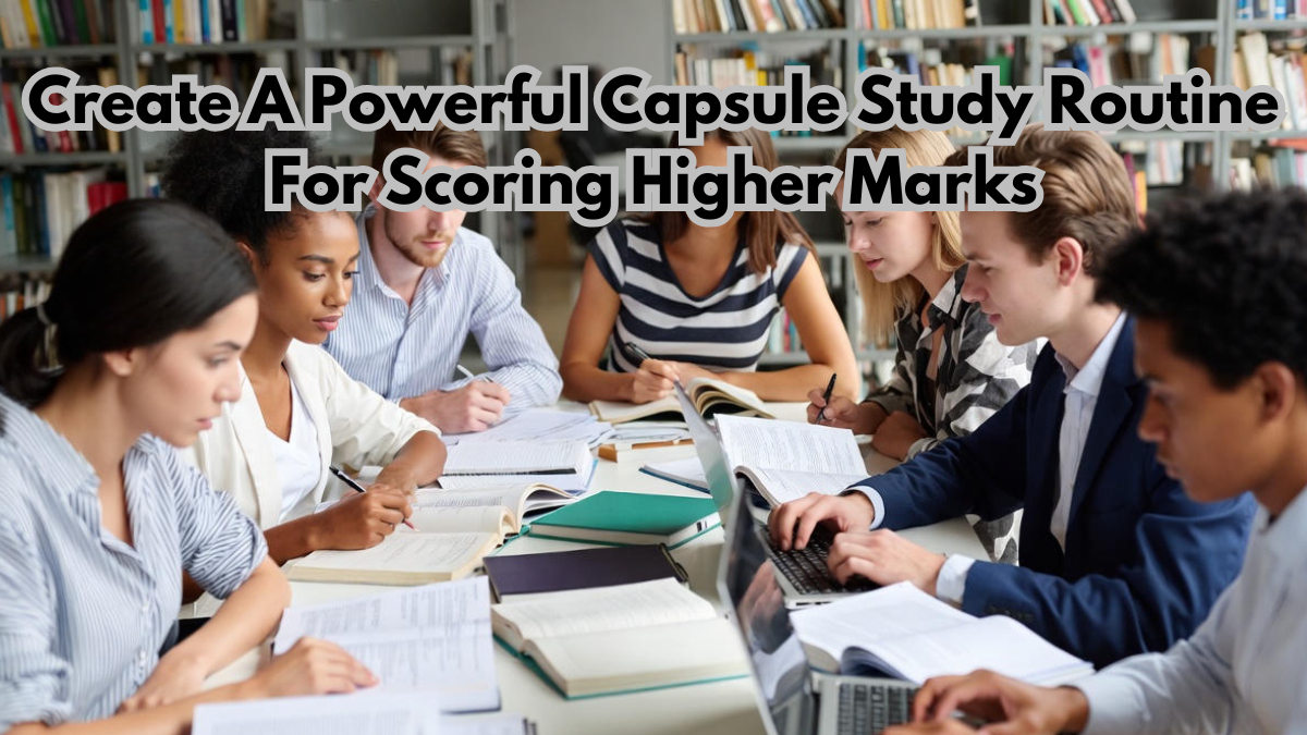 Create A Powerful Capsule Study Routine For Scoring Higher Marks
