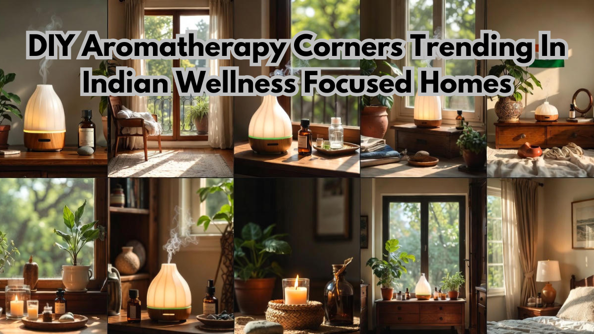 DIY Aromatherapy Corners Trending In Indian Wellness Focused Homes