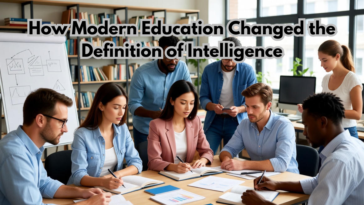 How Modern Education Changed the Definition of Intelligence