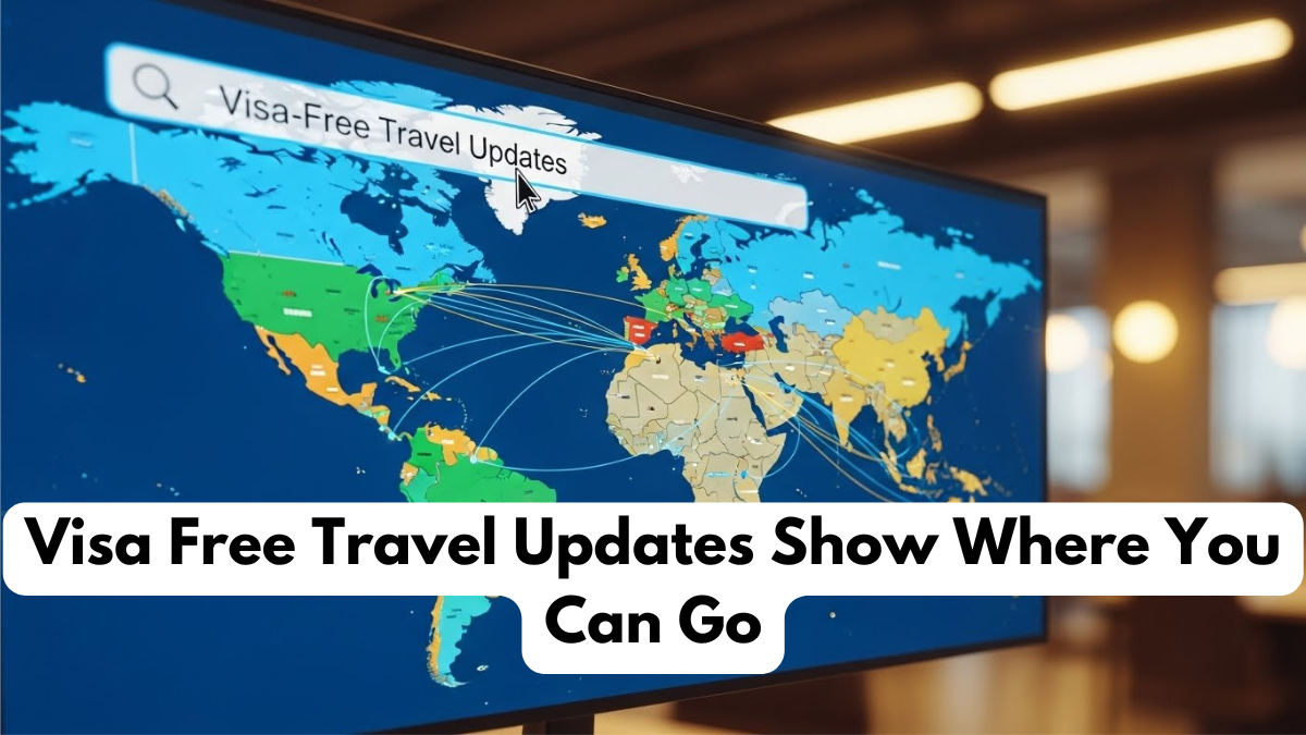 Visa Free Travel Updates Show Where You Can Go
