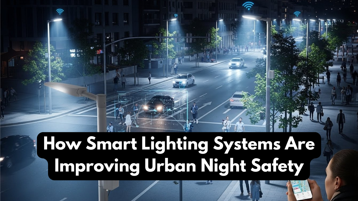 How Smart Lighting Systems Are Improving Urban Night Safety