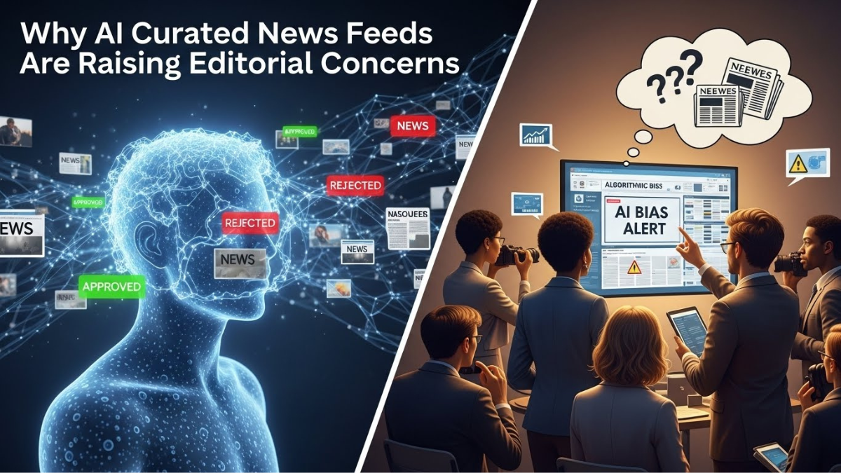 Why AI Curated News Feeds Are Raising Editorial Concerns