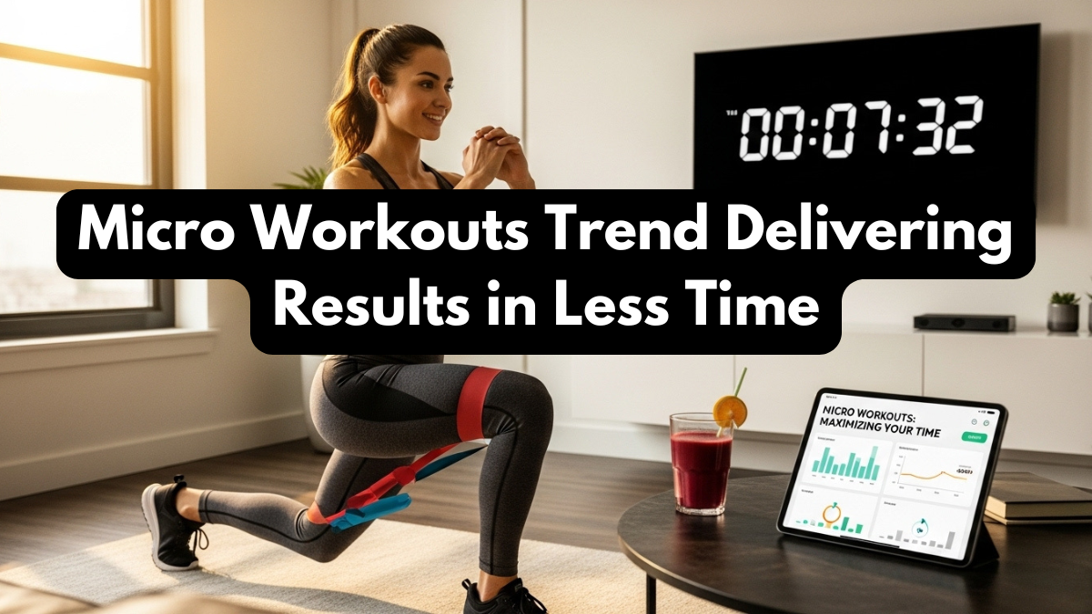 Micro Workouts Trend Delivering Results in Less Time