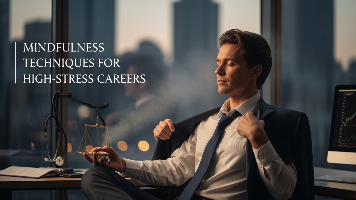 Mindfulness Techniques for High-Stress Careers