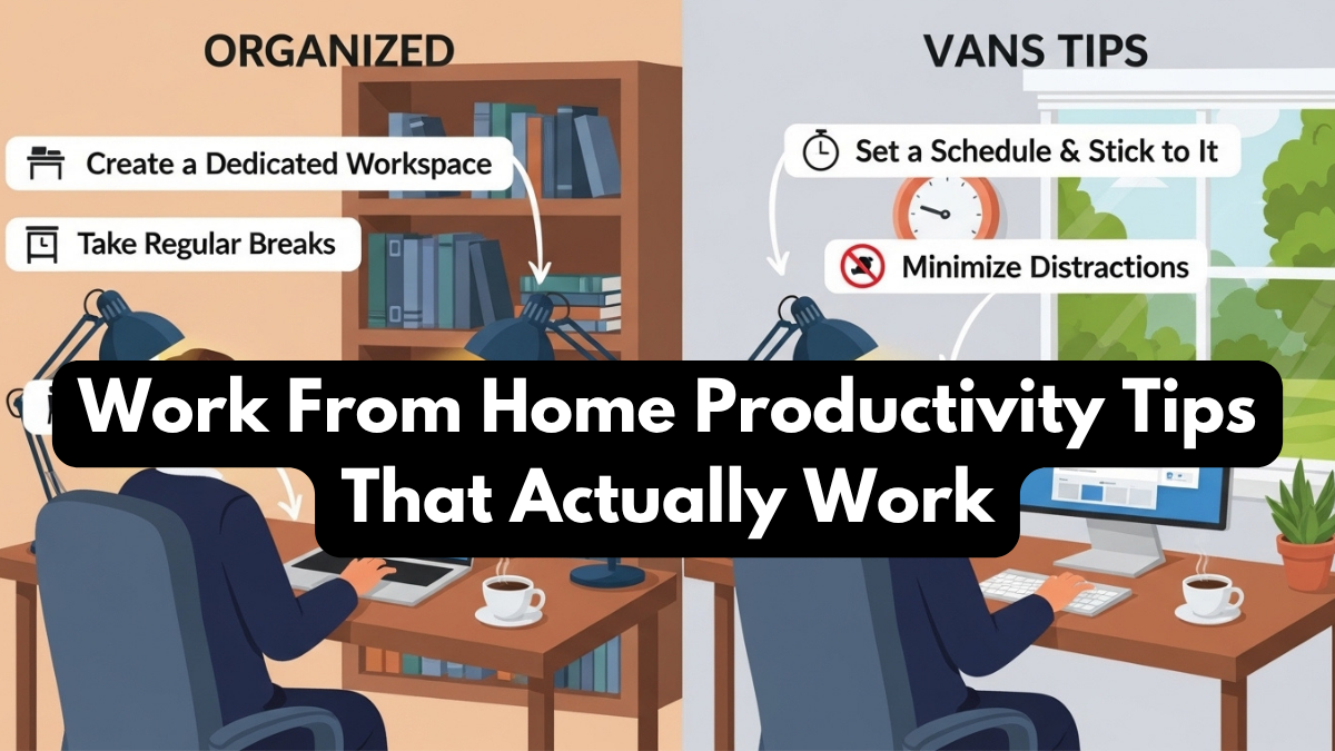 Work From Home Productivity Tips That Actually Work