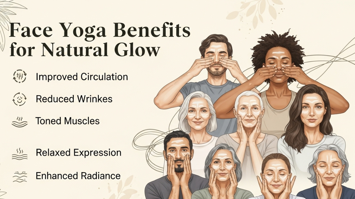 Face Yoga Benefits for Natural Glow