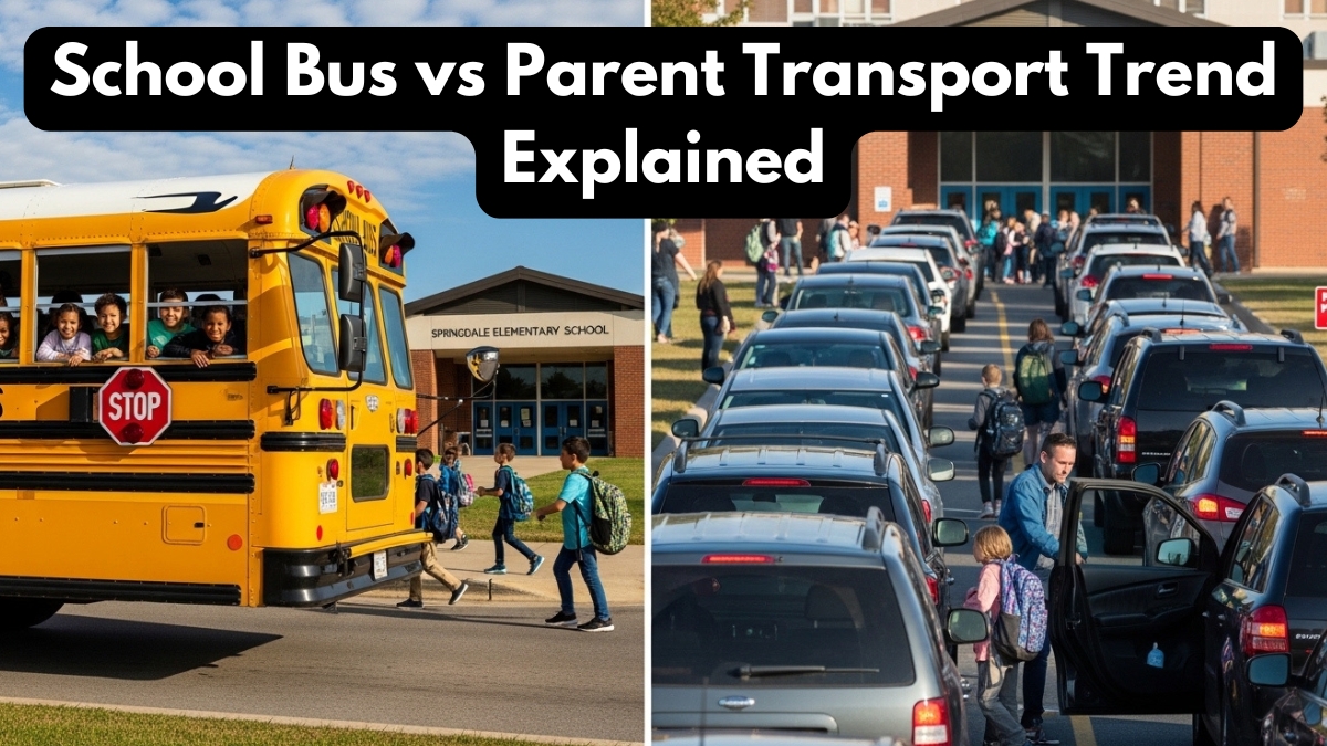 School Bus vs Parent Transport Trend Explained