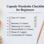 Capsule Wardrobe Checklist for Beginners