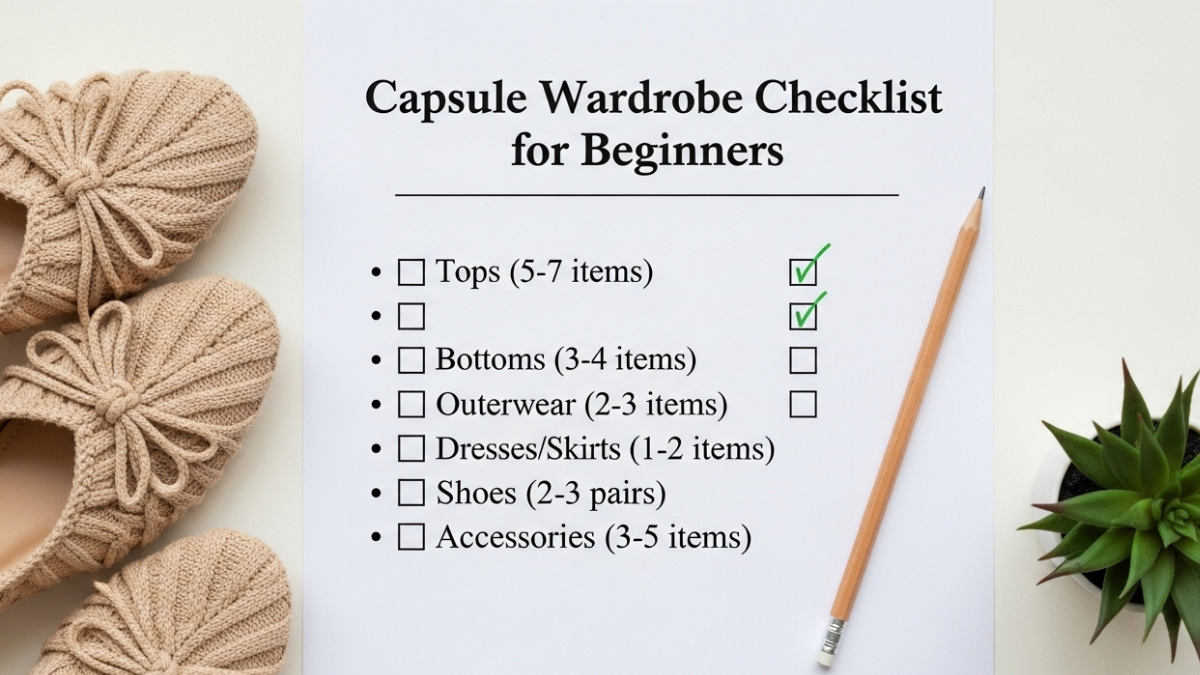 Capsule Wardrobe Checklist for Beginners