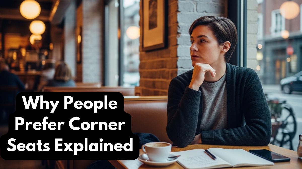 Why People Prefer Corner Seats Explained